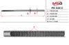 Вал / шток рульової рейки FO223C MS GROUP