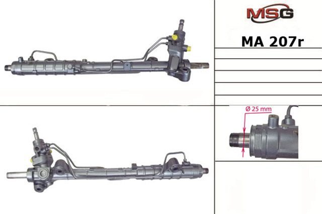Рейковий рульовий механізм GR1A32110B MAZDA