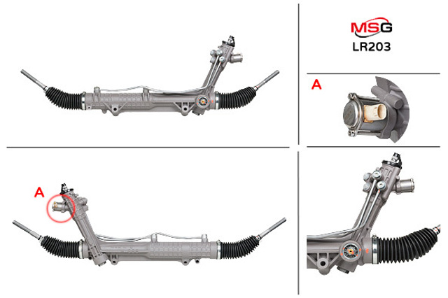 Управління рульове в зборі LR203 MS GROUP