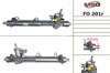 Рульова рейка RFF73C3550AA FORD