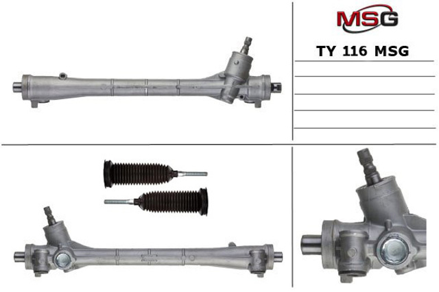 Кермова рейка TY116 MS GROUP