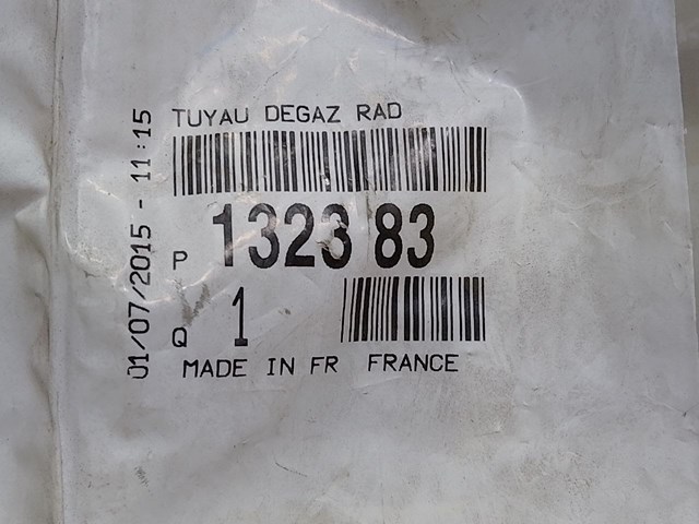 Шланг термостата 132383 PEUGEOT
