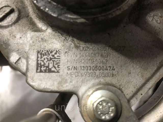 Турбонаддув 144108762R RENAULT