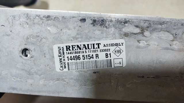 Система охолодження наддувочного повітря 144965154R RENAULT