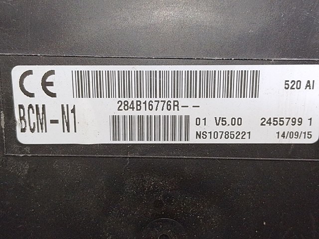 Блок електронного управління 237104376R RENAULT