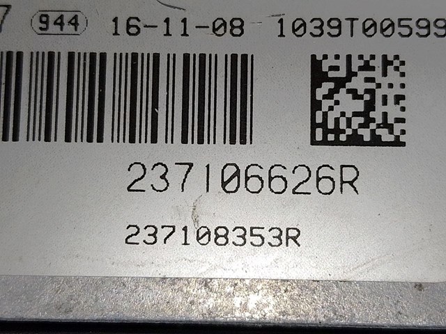 Блок електронного управління 237108353R RENAULT