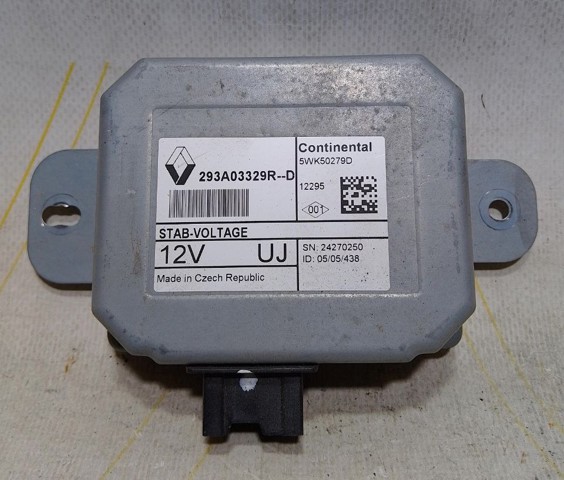 Акумулятор автомобільний 293A03329R RENAULT