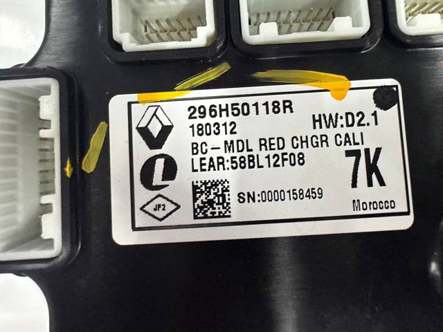 Модуль управління (ЕБУ) заряду основної батареї 296H50118R RENAULT