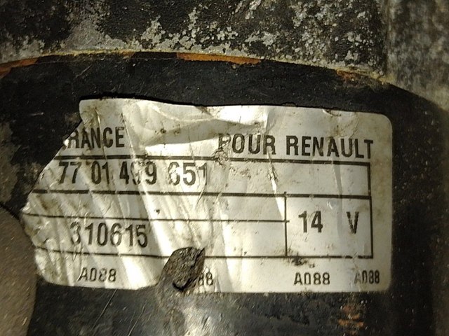 Стартер 7701499651 RENAULT
