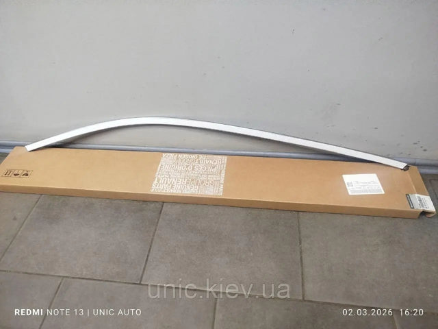 Молдинг даху, передній правий 802842017R RENAULT