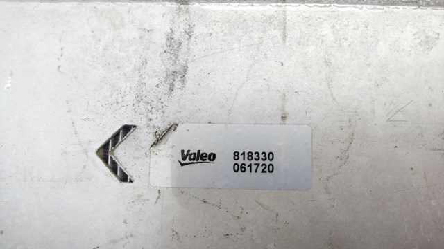 Охолоджувач наддувочного повітря 818330 VALEO