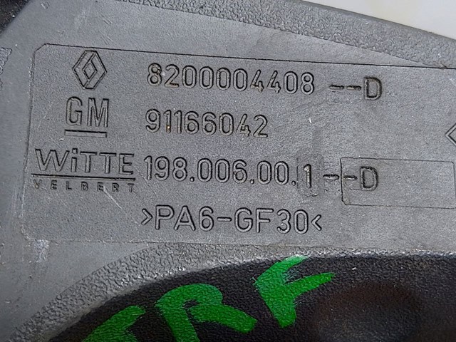 Ручка двері бічної/зсувної внутрішня права 8200004408 RENAULT