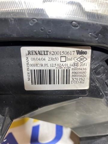 Фара основна права 8200150617 RENAULT