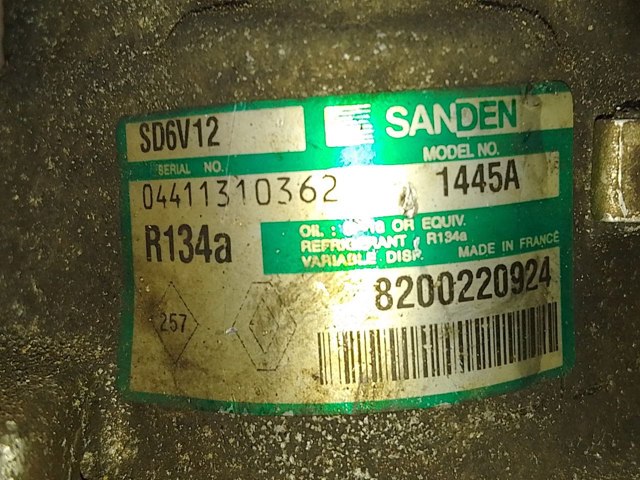 Компресор холодоагенту 8200220924 RENAULT