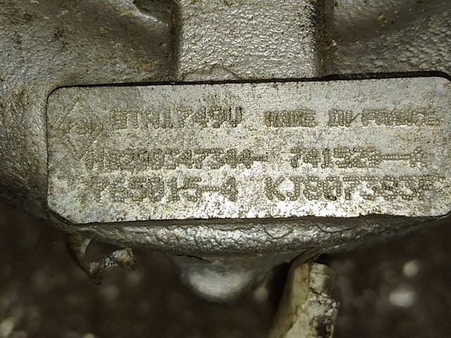 Турбонаддув 8200347344 RENAULT