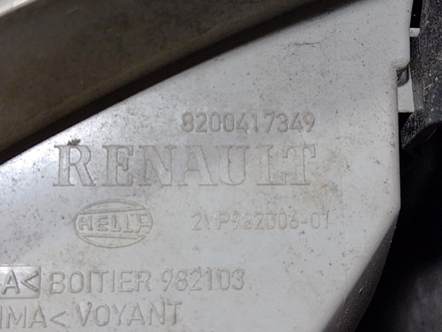 Ліхтар задній лівий 8200417349 RENAULT