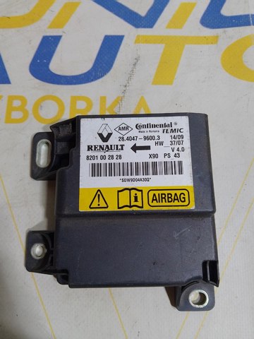 Модуль-процесор управління подушки безпеки 8201002828 RENAULT