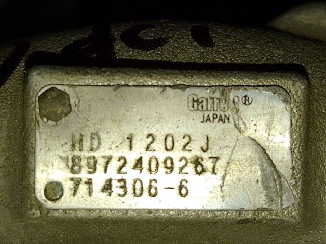 Турбокомпресор 8972409267 RENAULT