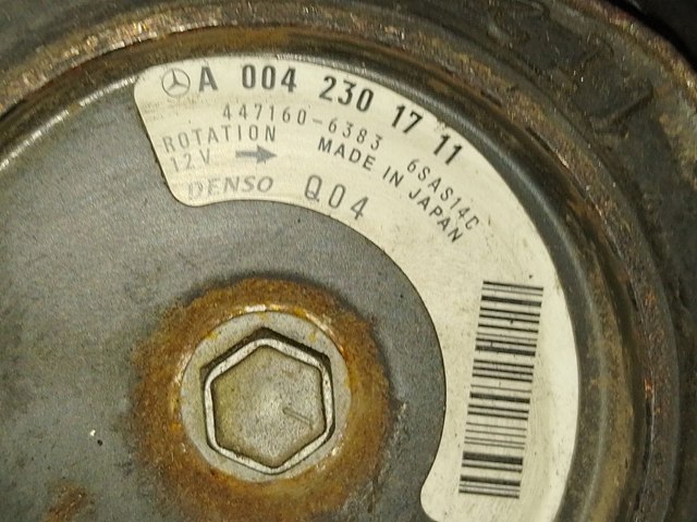 Компресор кондиціонера A0042301711 MERCEDES