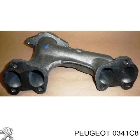 Система випуску газів двигуна 0341C8 PEUGEOT