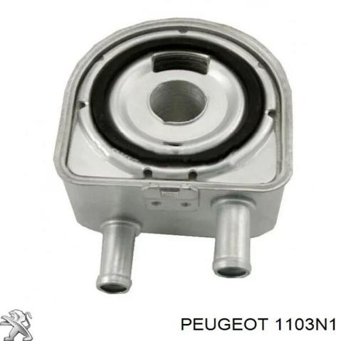 Радіатор масляний (холодильник), під фільтром 1103N1 PEUGEOT
