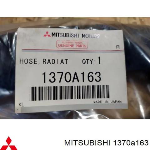 Шланг/патрубок радіатора охолодження, нижній 1370A163 MITSUBISHI