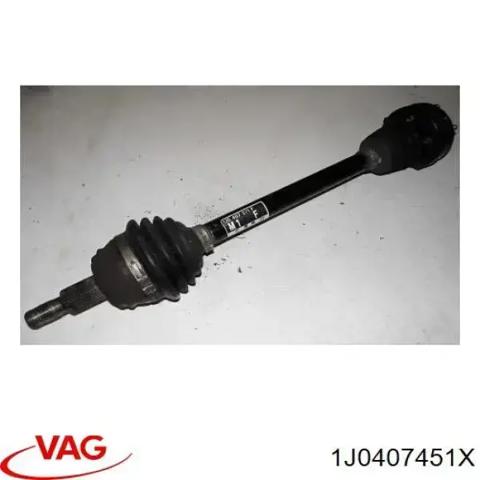 Піввісь передня ліва 1J0407451X VAG