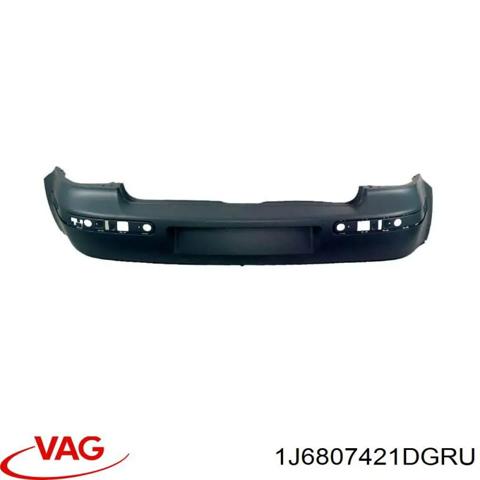 Кожух бампера заднього 1J6807421DGRU VAG