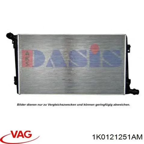 Радіатор 1K0121251AM VAG