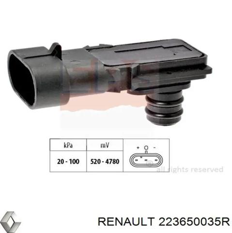 MAP сенсор 223650035R RENAULT