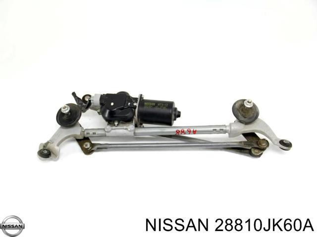 Мотор стеклоочищувача 28810JK60A NISSAN