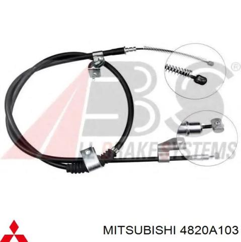 Трос ручника задній лівий 4820A103 MITSUBISHI