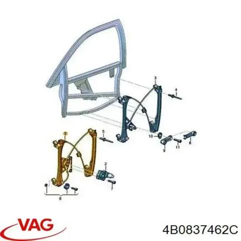 Механізм підйому стекол 4B0837462C VAG