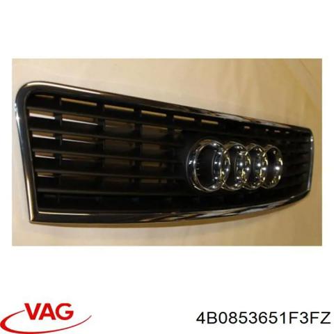 Захисна решітка радіатора 4B0853651F3FZ VAG