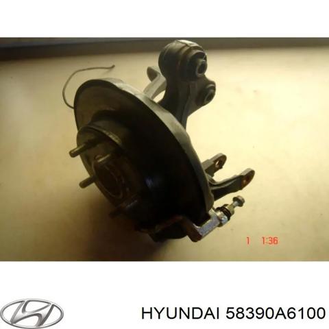 Захист гальмівного диска заднього, правого 58390A6100 HYUNDAI