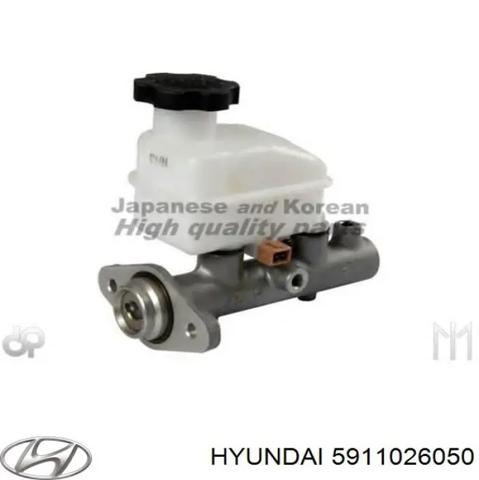 Циліндр головний гальма (Гідротормоз) 5911026050 HYUNDAI
