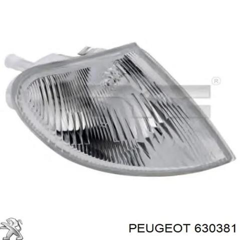 Поворотник лівий 630381 PEUGEOT