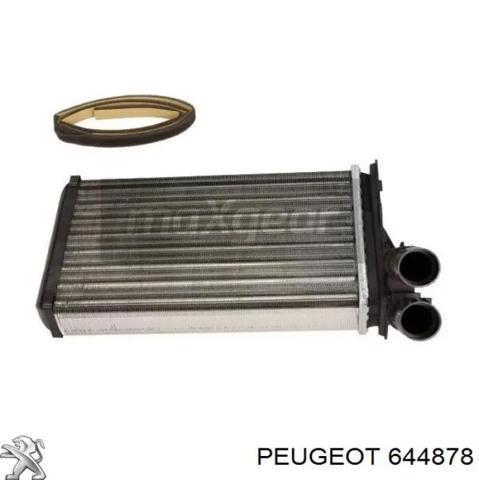 Радіатор опалювача салону 644878 PEUGEOT
