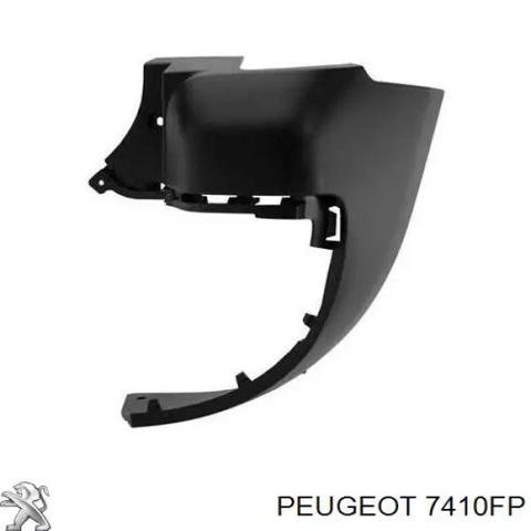 Бампер задній, права частина 7410FP PEUGEOT