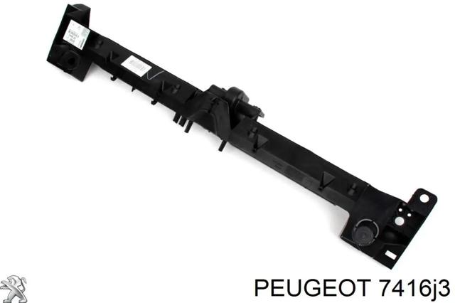 Супорт радіатора верхній/монтажна панель кріплення фар 7416J3 PEUGEOT