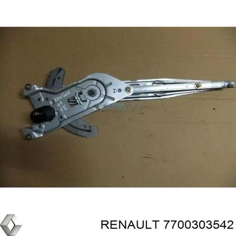 Механізм стеклопідйомника водійських дверей 7700303542 RENAULT