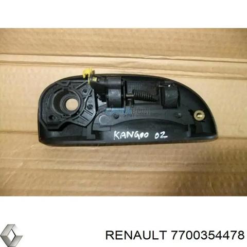 Ручка передніх дверей зовнішня, ліва 7700354478 RENAULT