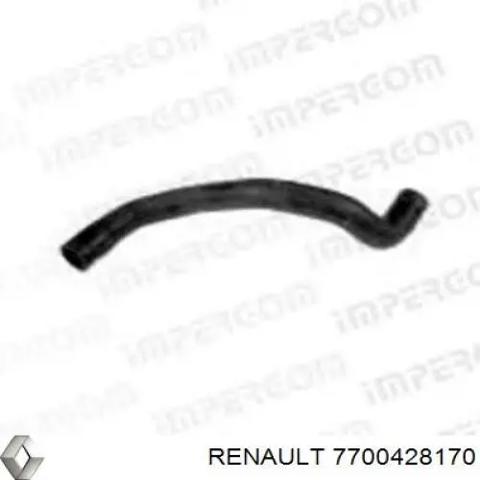 Шланг/патрубок радіатора охолодження, верхній 7700428170 RENAULT