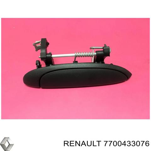 Ручка задніх дверей зовнішня 7700433076 RENAULT