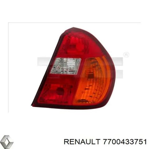 Ліхтар задній лівий 7700433751 RENAULT