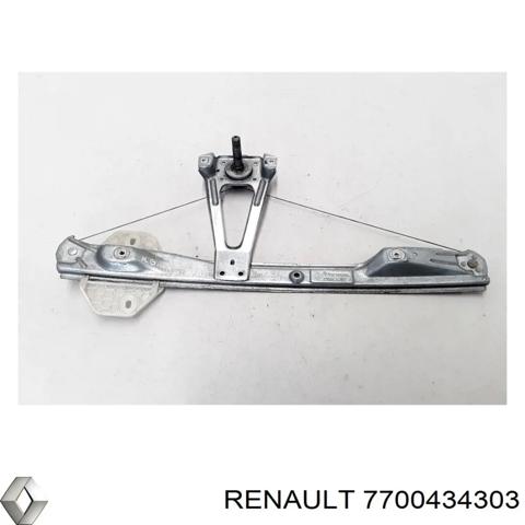 Механізм стеклопод'емника двері задньої, лівої 7700434303 RENAULT