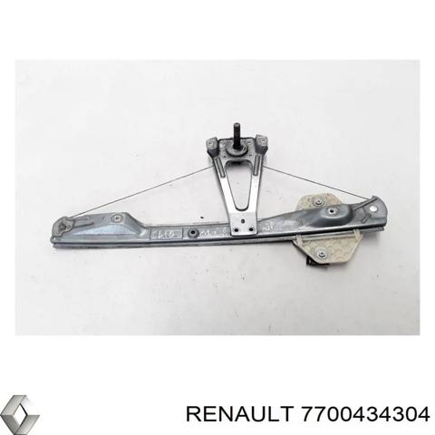 Механізм склопідйомника двері задньої, правої 7700434304 RENAULT