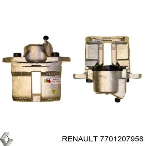 Супорт гальмівний, передній, лівий 7701207958 RENAULT