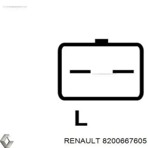 Генератор автомобільний 8200667605 RENAULT