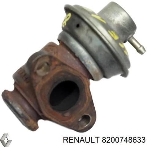 Клапан EGRсістеми рециркуляції відпрацьованих газів 8200748633 RENAULT